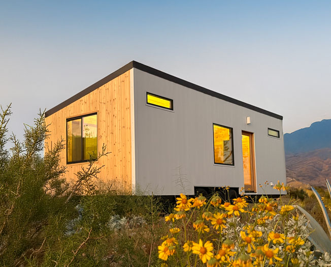 Cahill Works Tiny House on Wheel Fire Sprinklers